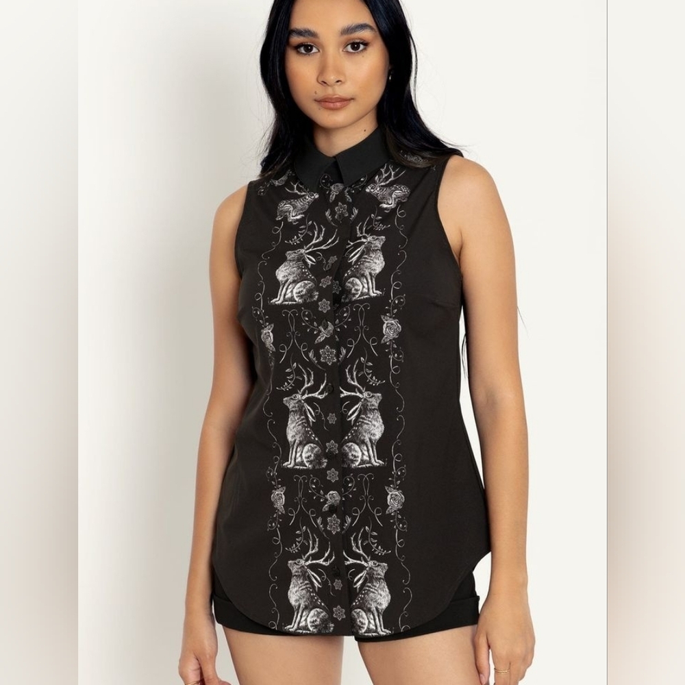 BlackMilk Return Of The Jackalope Business Time Shirt